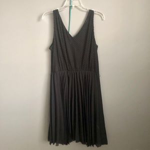 Sleeveless Alfani Dress with Accordion Pleat Skirt